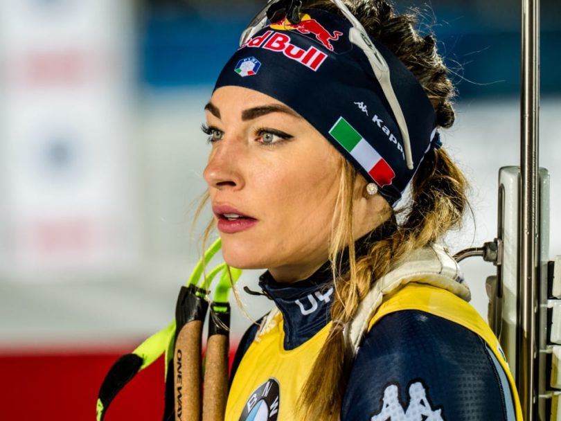 Dorothea Wierer en jaune - IBU