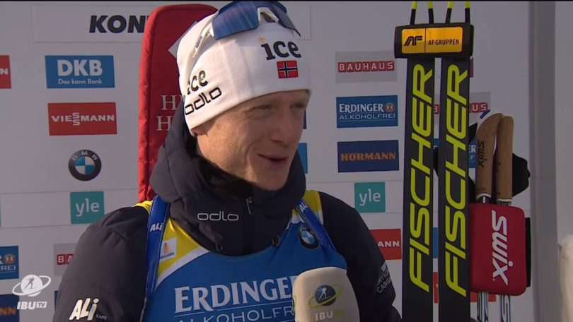 Johannes Boe capture YouTube IBU