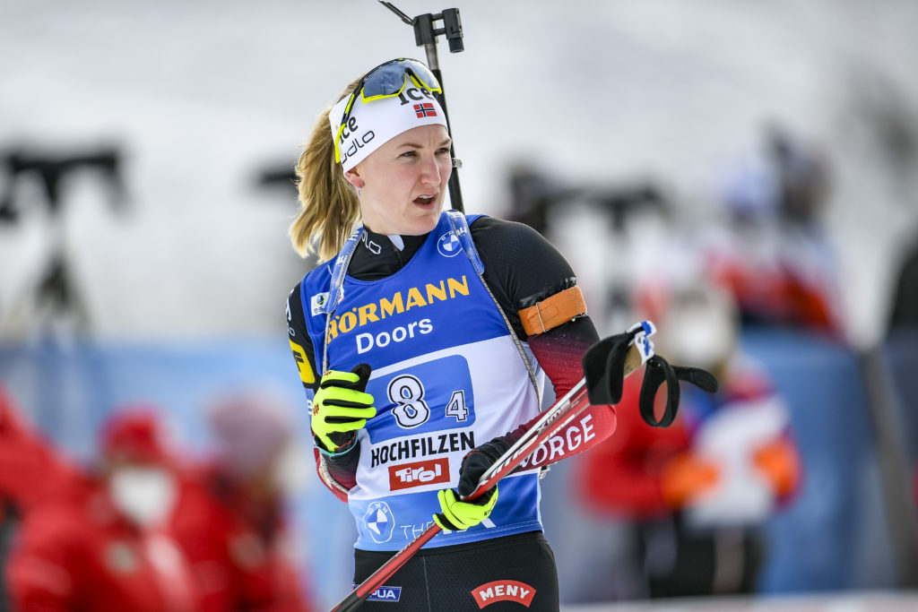 Marte Olsbu Roiseland - Crédit photo : EXPA/Adelsberger via VOIGT Fotografie