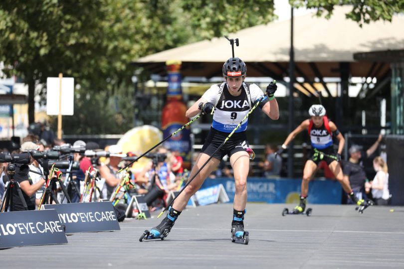 Vanessa Voigt - City Biathlon Live via Julien Klein