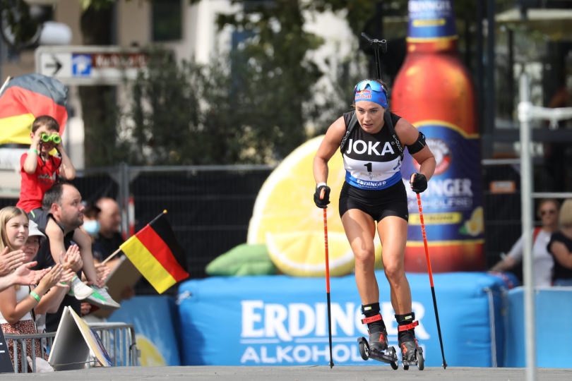 Dorothea Wierer - City Biathlon / Biathlon Live via Julien Klein