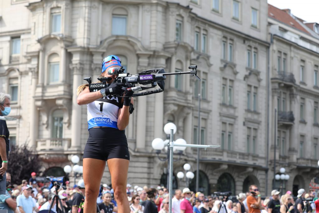 Dorothea Wierer - City Biathlon / Biathlon Live via Julien Klein