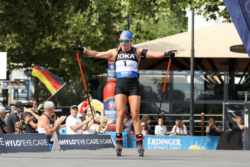 Dorothea Wierer - City Biathlon / Biathlon Live via Julien Klein