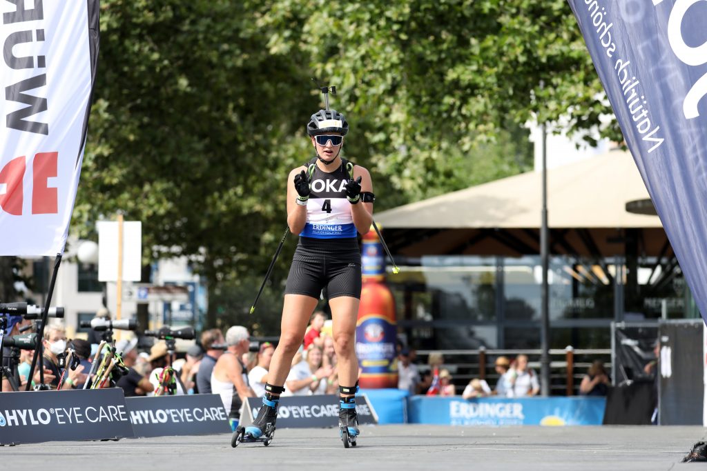 Julia Simon - City Biathlon / Biathlon Live via Julien Klein