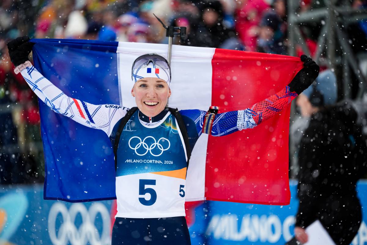 Océane Michelon championne olympique de la mass start à Milan Cortina 2026