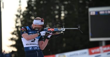 La mass start hommes d’Oslo Holmenkollen avancée
